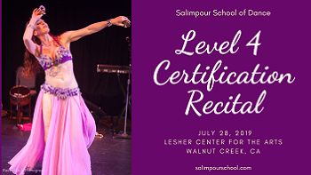 Salimpour School of Belly Dance Level 4 Certification Recital